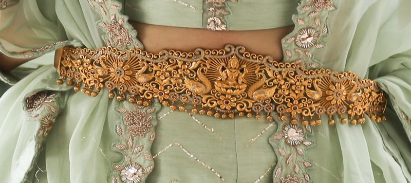 Gota Patti Flower Jewelry Kamarband /waistband/ Belly Chain / Kamarpatta /  Indian Jewelry / Indian Waist Chain / Boho Jewelry/ Haldi/mehandi - Etsy