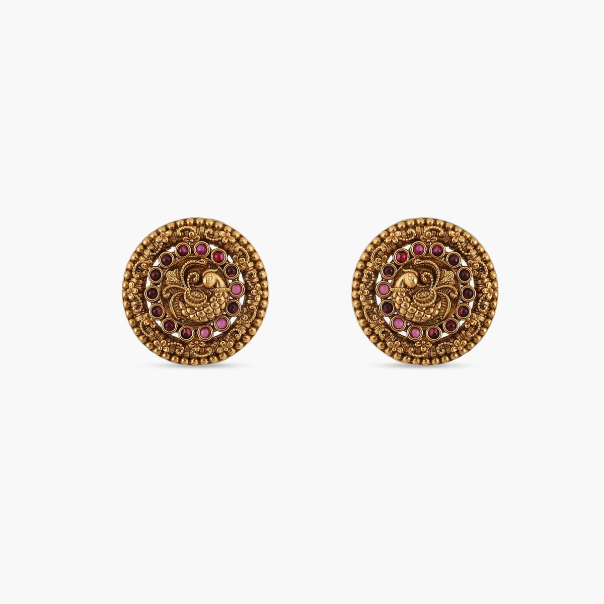 Neelakshi Antique Stud Earrings