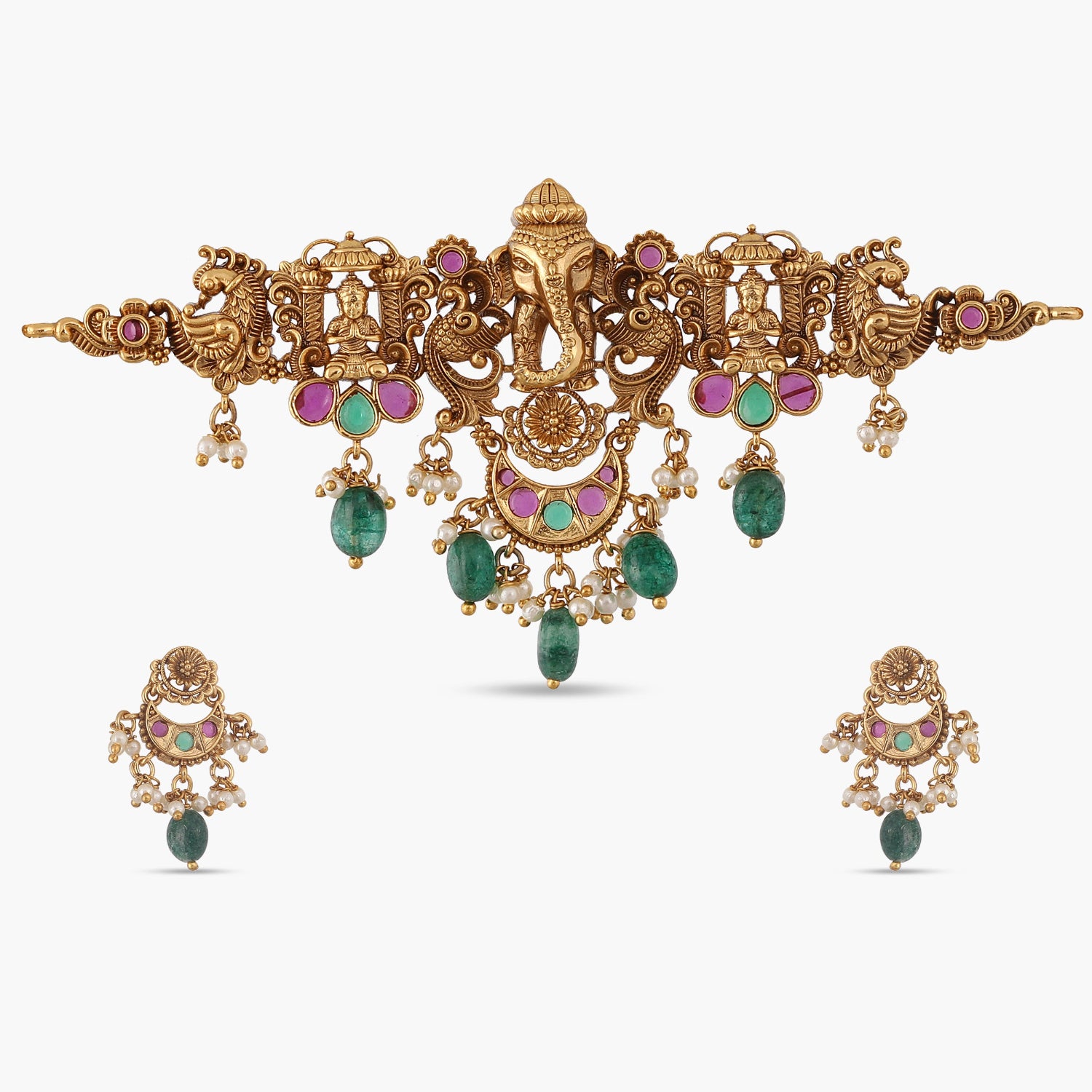 Chandra Antique Choker Set