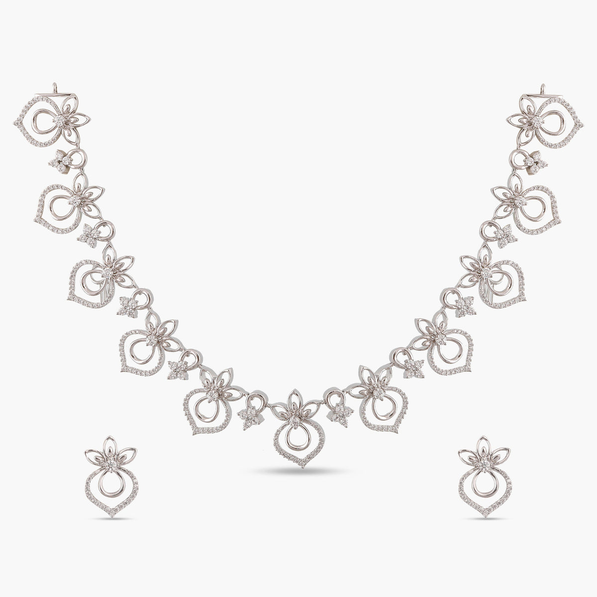 Bloom Nakshatra CZ Necklace Set