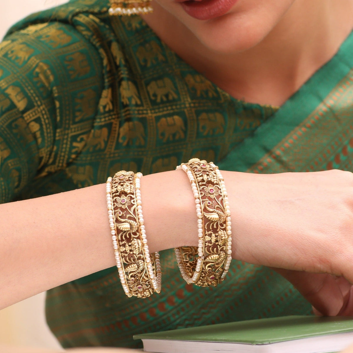 Iravati Antique Bangles