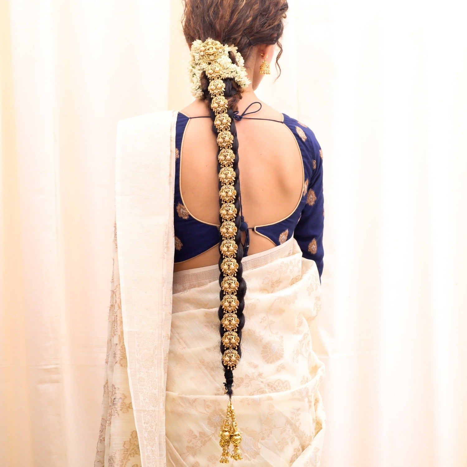 Allure bridal hair brooch - exotique