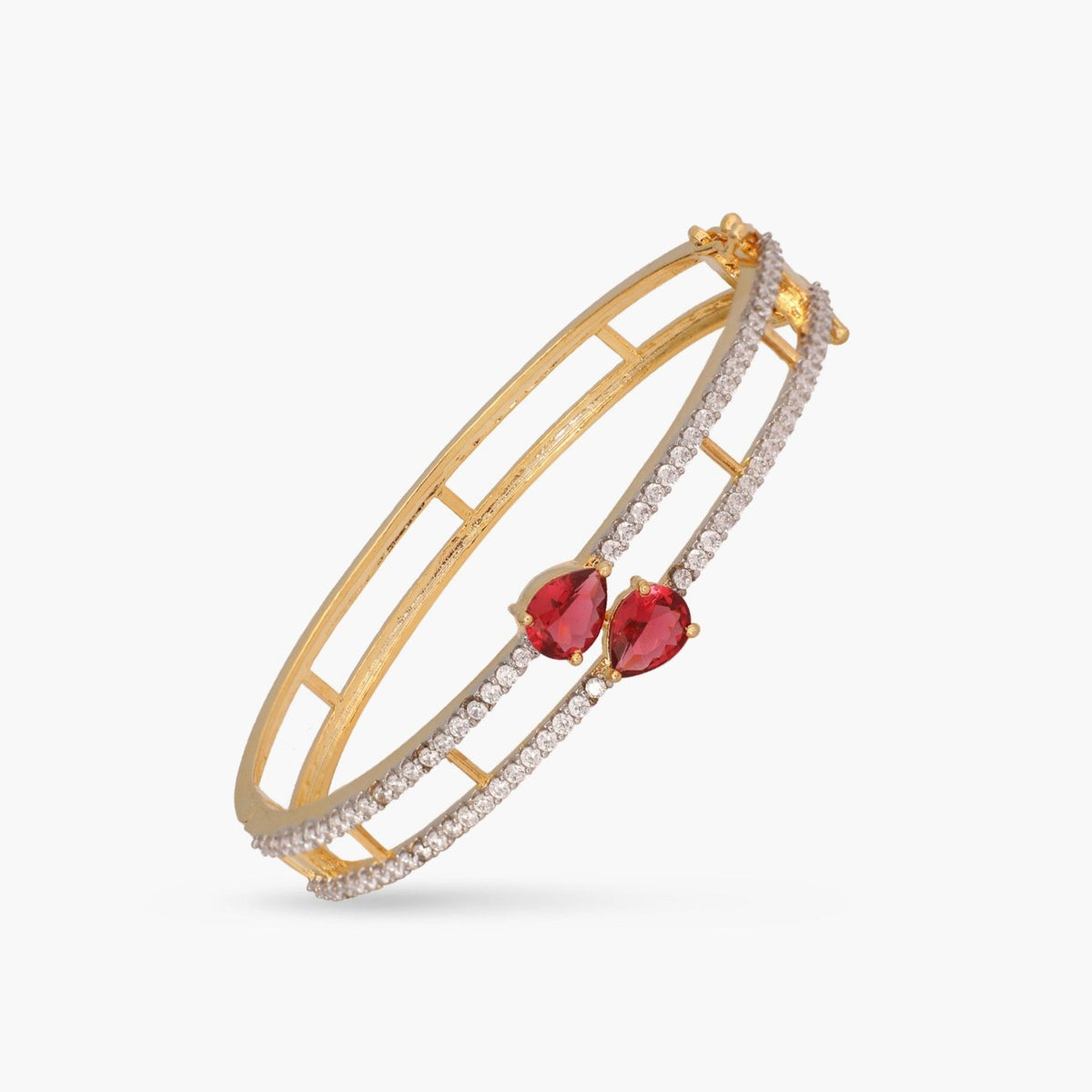 Lahari Nakshatra CZ Red Bracelet