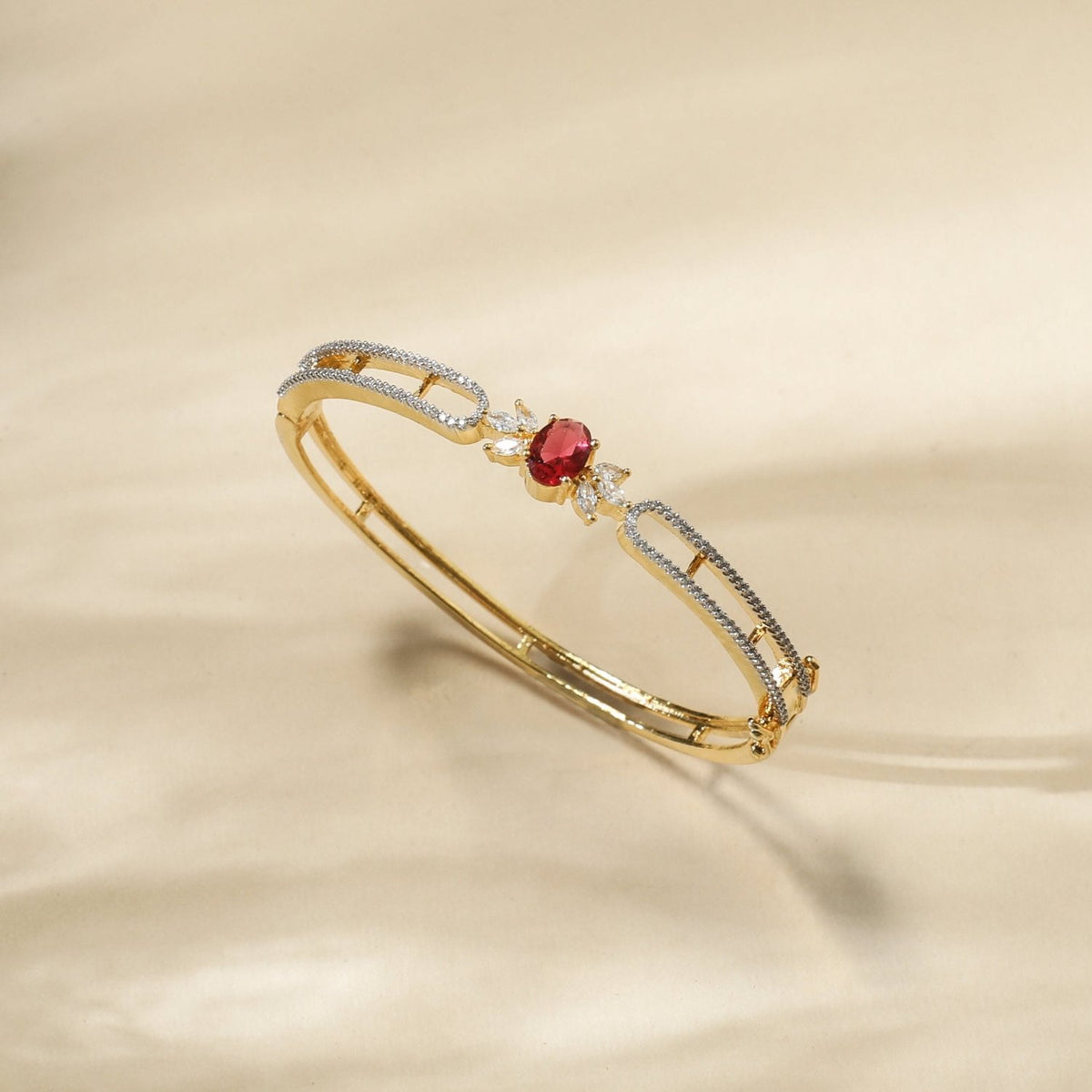 Astra Nakshatra CZ Red Bracelet