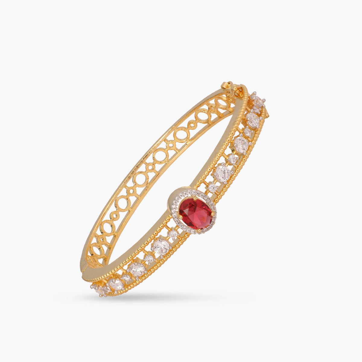 Neelima Nakshatra CZ Red Bracelet