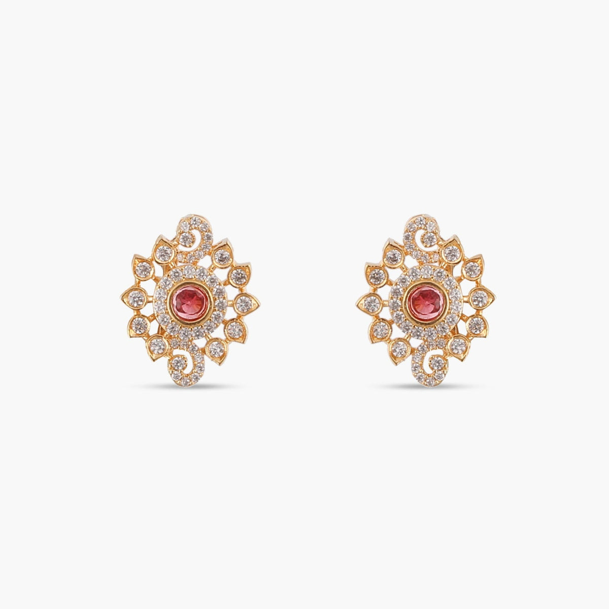 Prisha Nakshatra CZ Stud Earrings