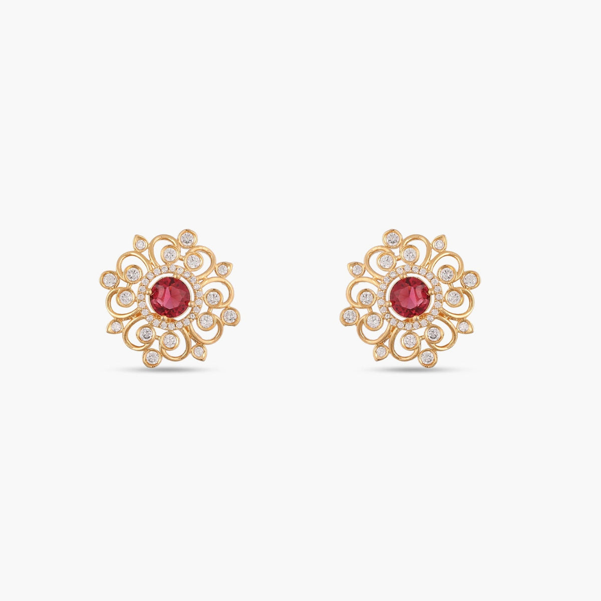 Kavisha Nakshatra CZ Stud Earrings