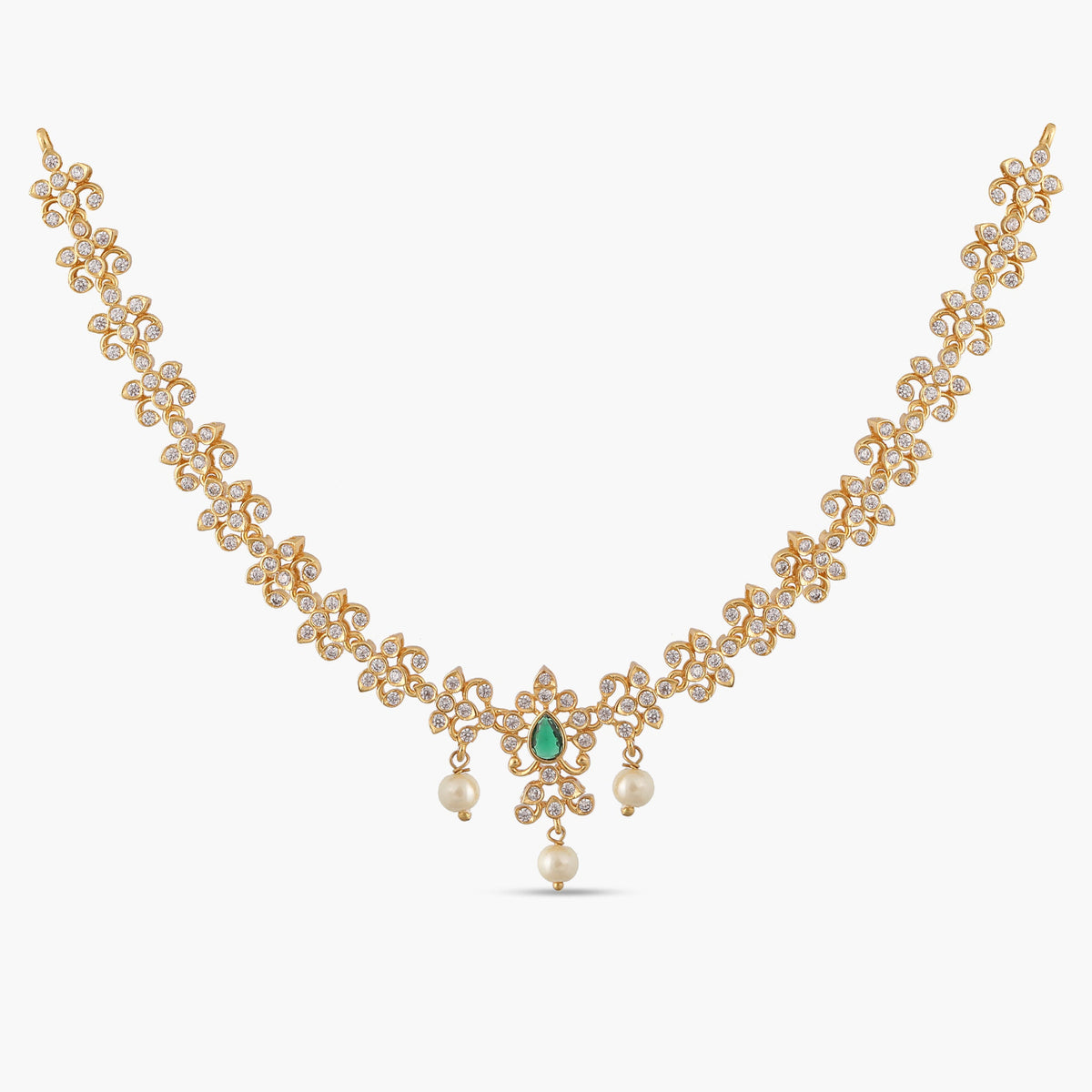 Serene Nakshatra CZ Necklace