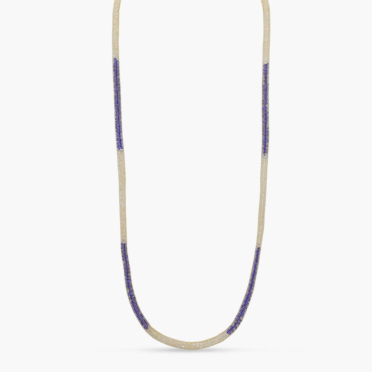 Round Mesh Chain Necklace