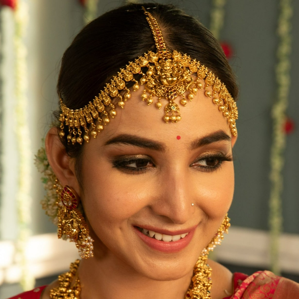 Cute Amba Damini Head Set- South India Jewels- Online Shop