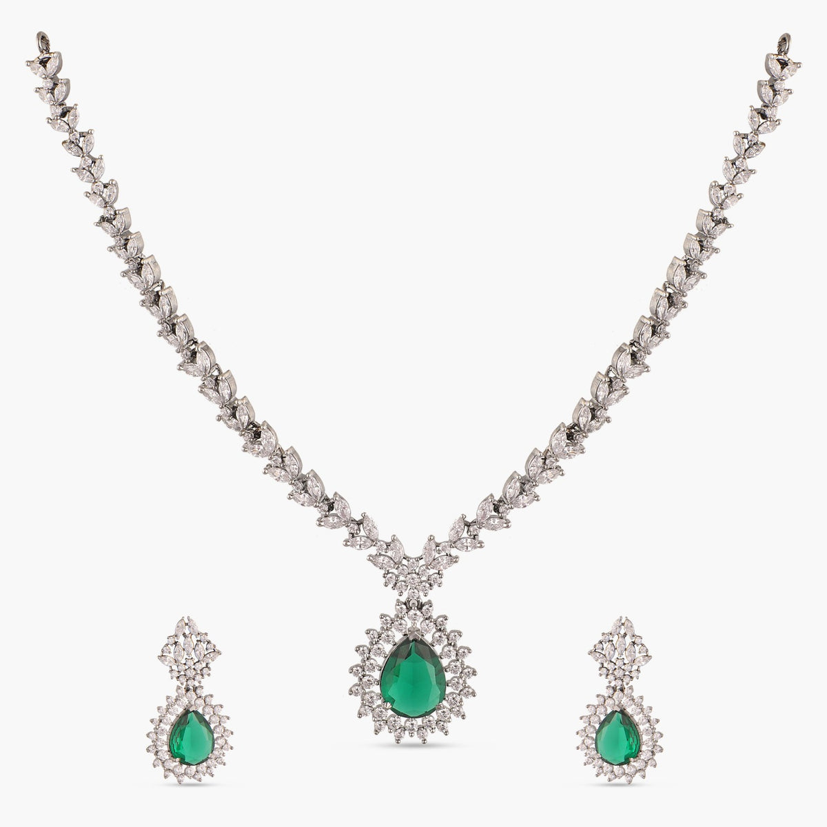 Aliona Nakshatra CZ Necklace Set 