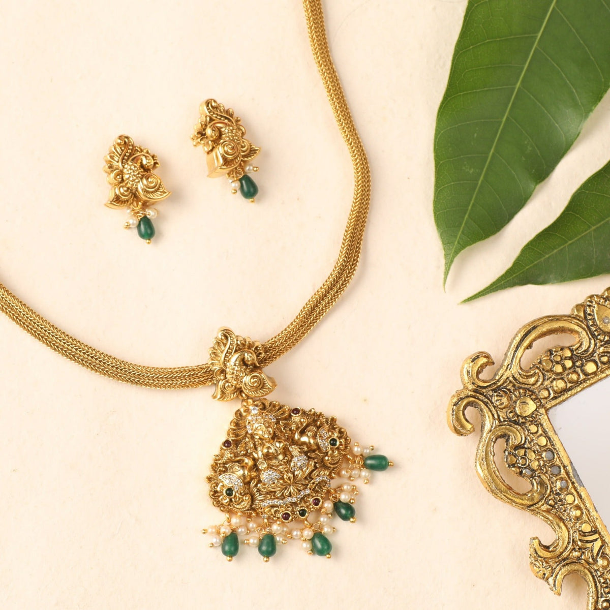 Maryam Antique Necklace Set