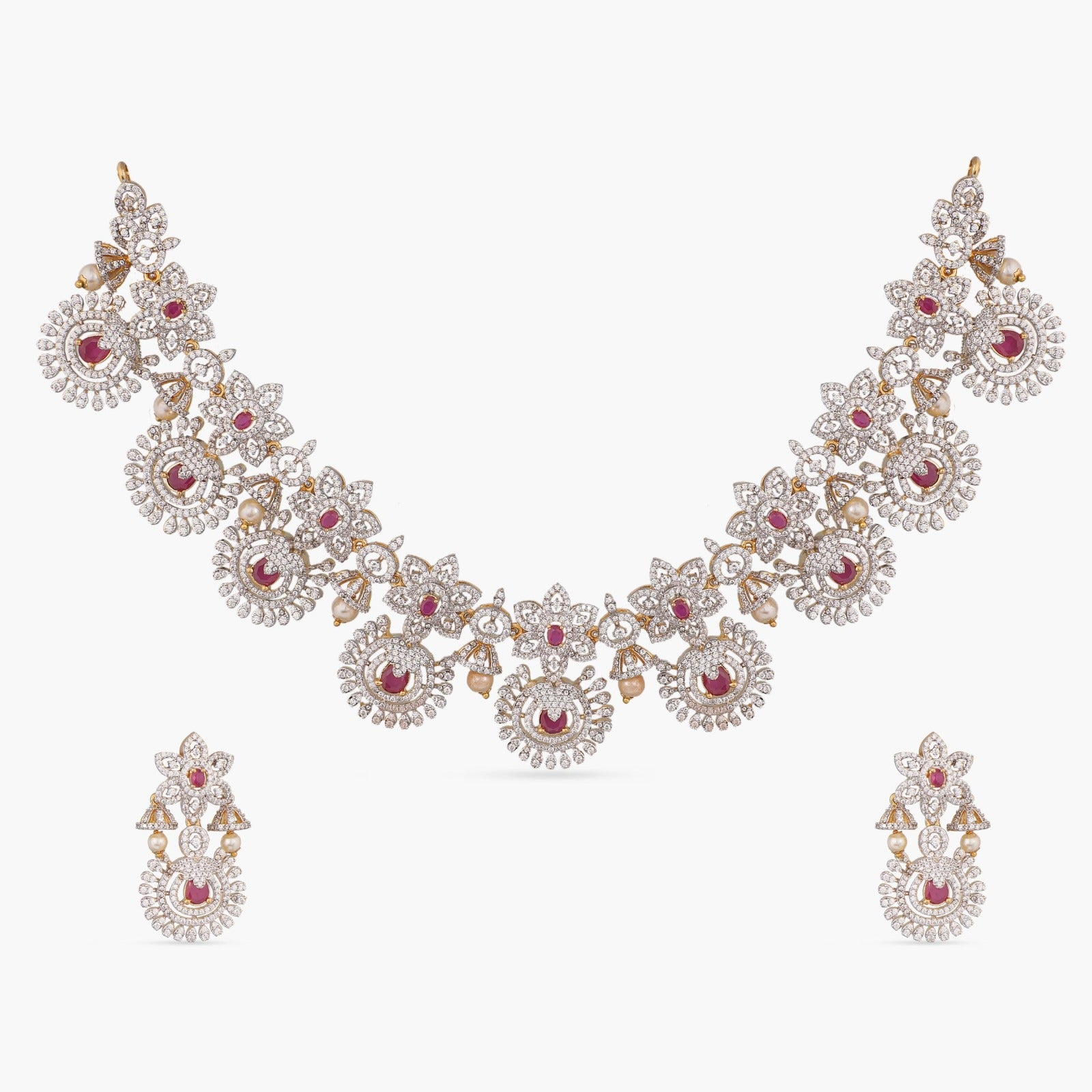 Jeevika Nakshatra CZ Necklace Set