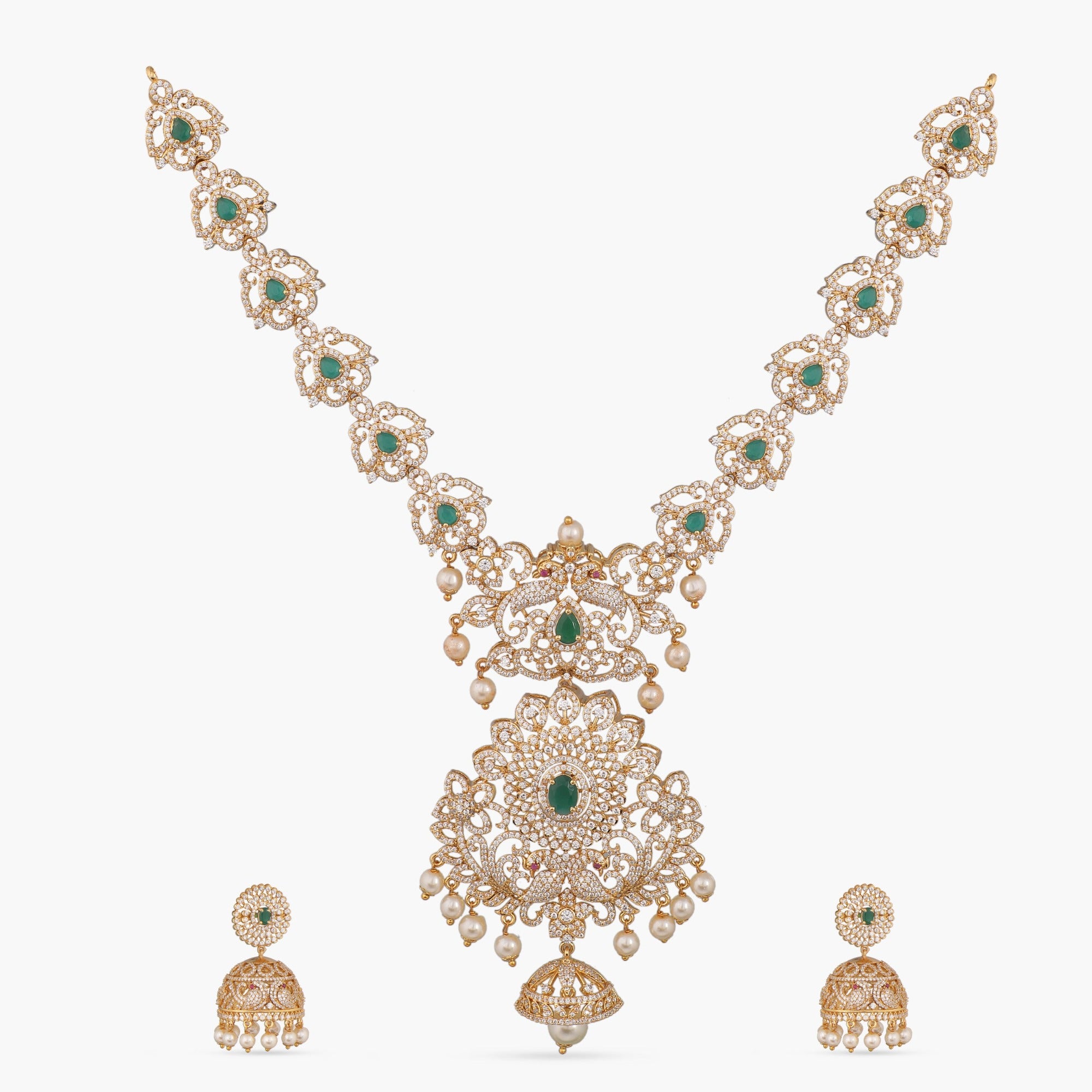 Arman Nakshatra CZ Necklace Set