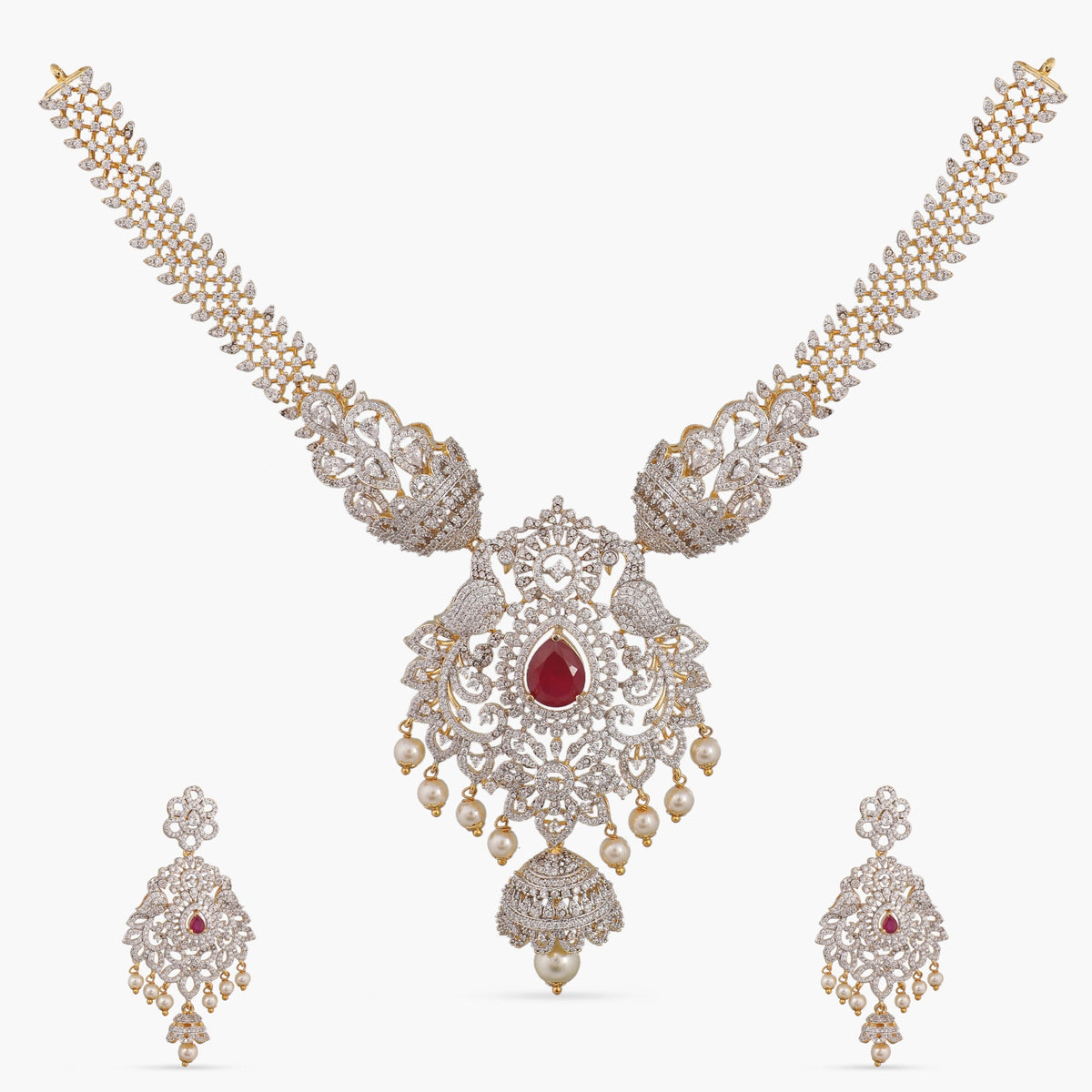 Isvari Nakshatra CZ Necklace Set