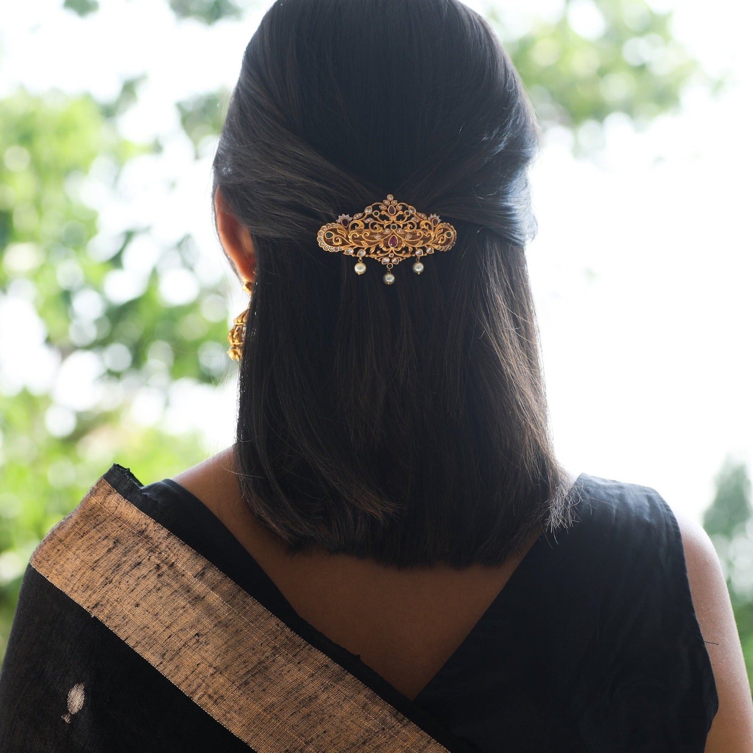 Buy Ragi Antique Hair Clip Tarinika Tarinika India