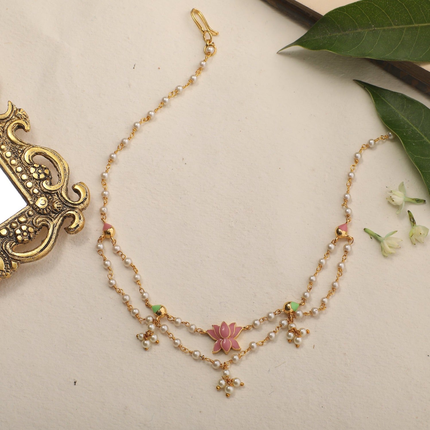 Beautiful South Sea Pearl Gold Necklace | Mangatrai Pearls & Jewellers