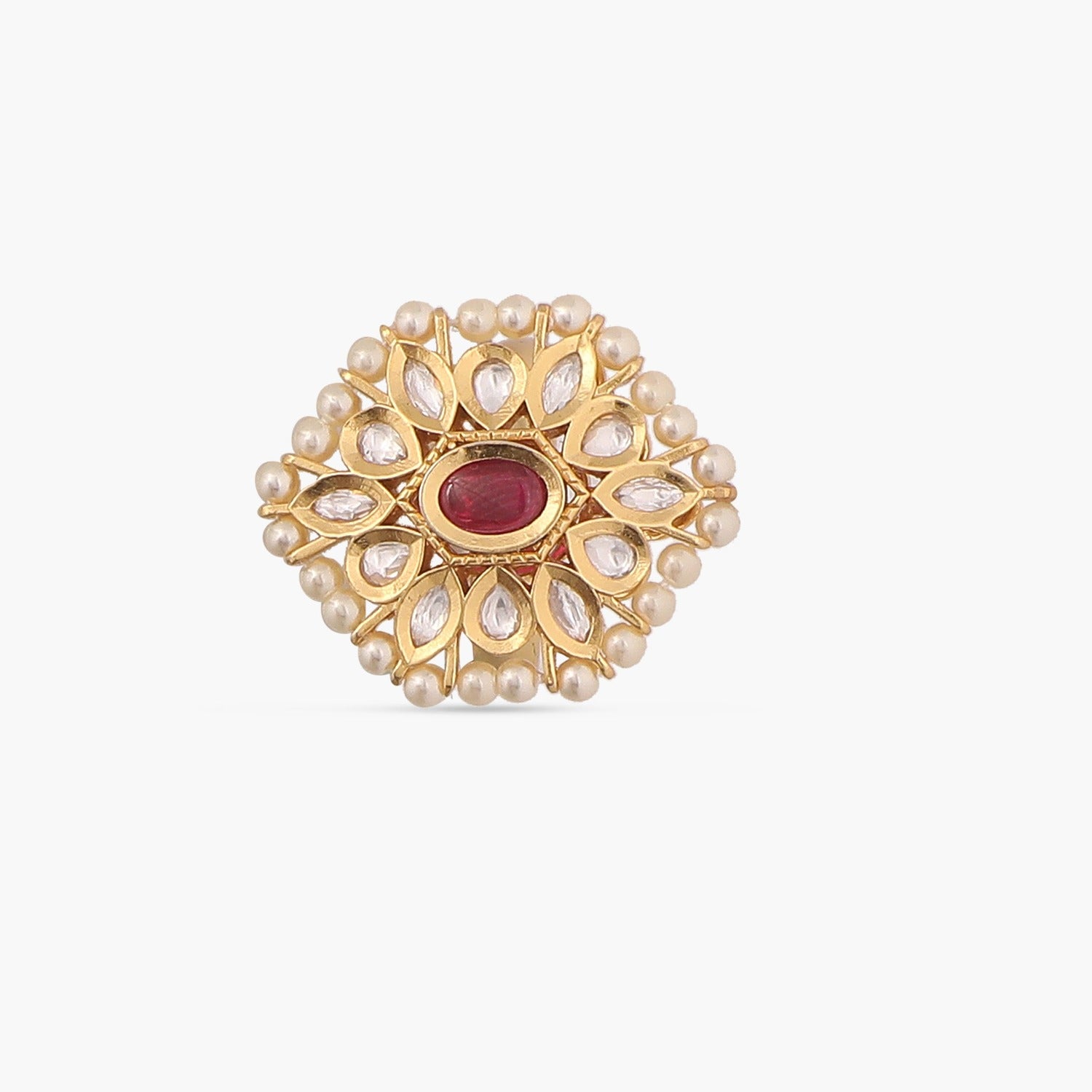 Kairangi Traditional Kundan Studded Ring Ethnic Gold Plated Cocktail  Wedding Rings Copper Gold Plated Ring Price in India - Buy Kairangi Traditional  Kundan Studded Ring Ethnic Gold Plated Cocktail Wedding Rings Copper