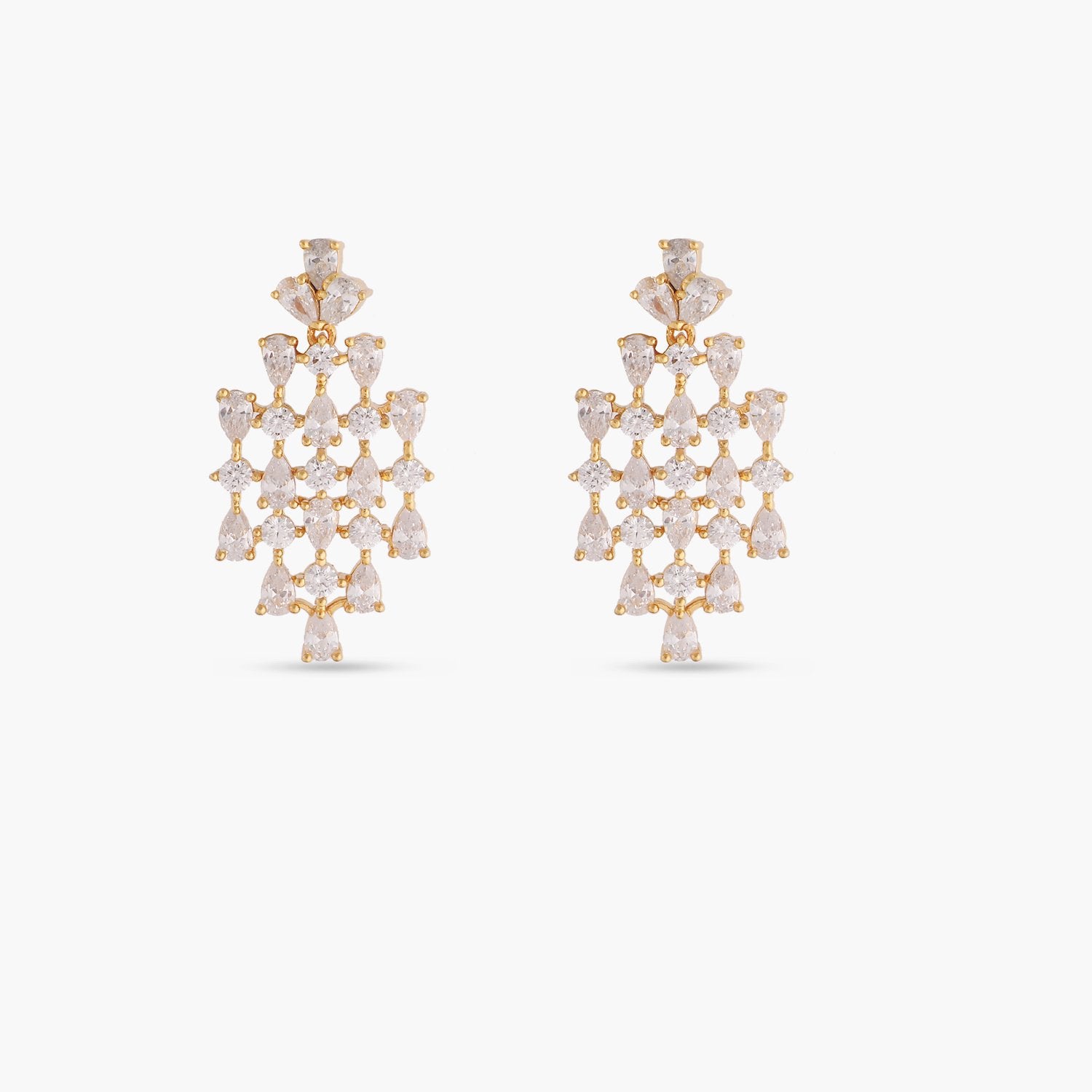 Amiya Nakshatra CZ Earrings | Tarinika - Tarinika India