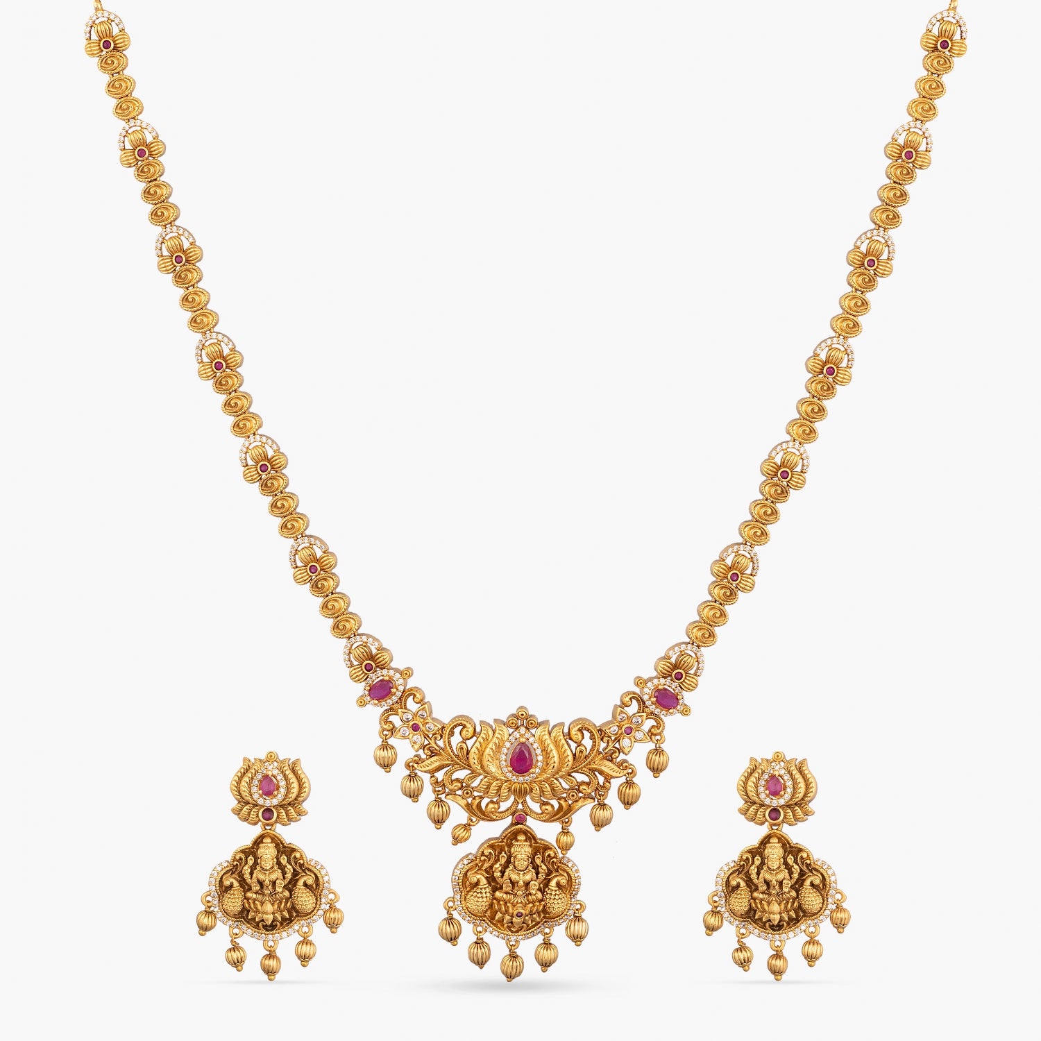 Gold long necklace designs 2024 with indian price