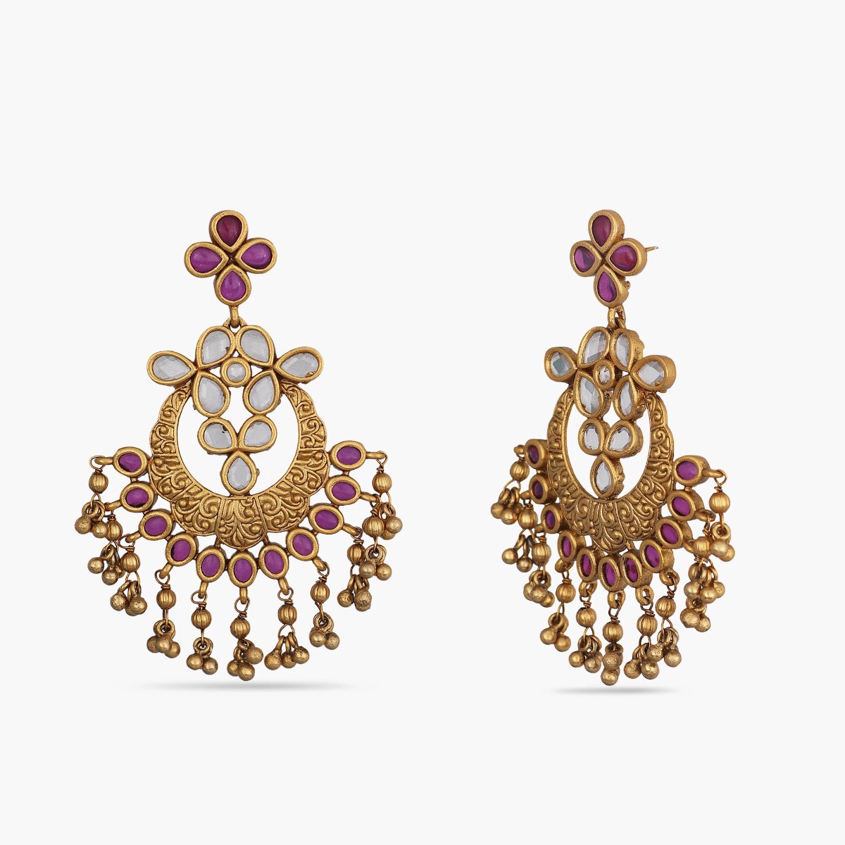 Buy Yadavi Antique Earrings Online | Tarinika - Tarinika India