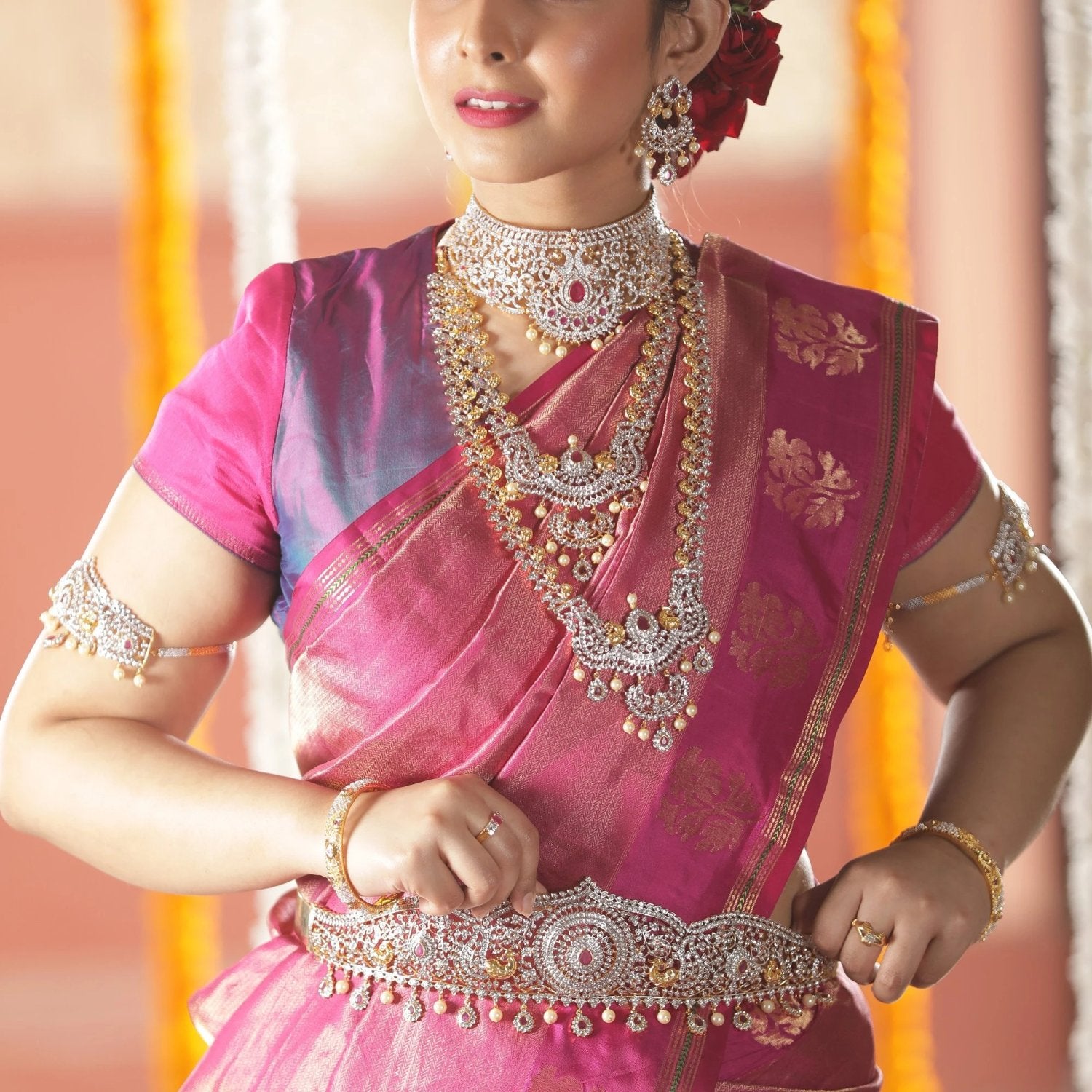 Suhana Nakshatra CZ Bridal Set