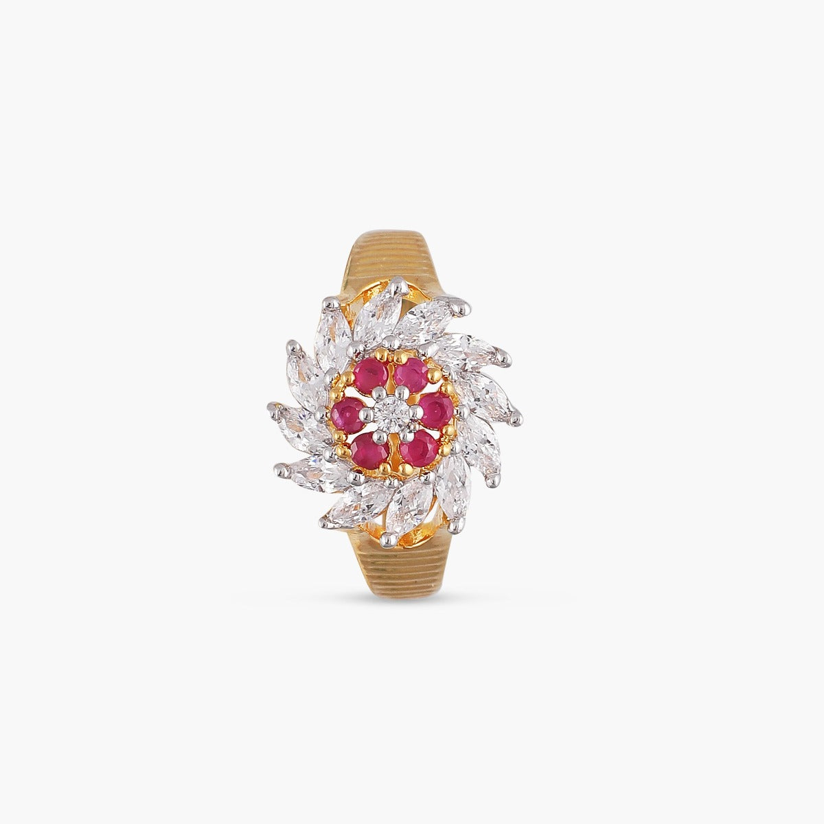 Siraj Floral CZ Ring