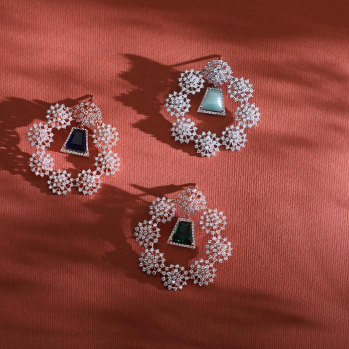 Heer Nakshatra CZ Earrings